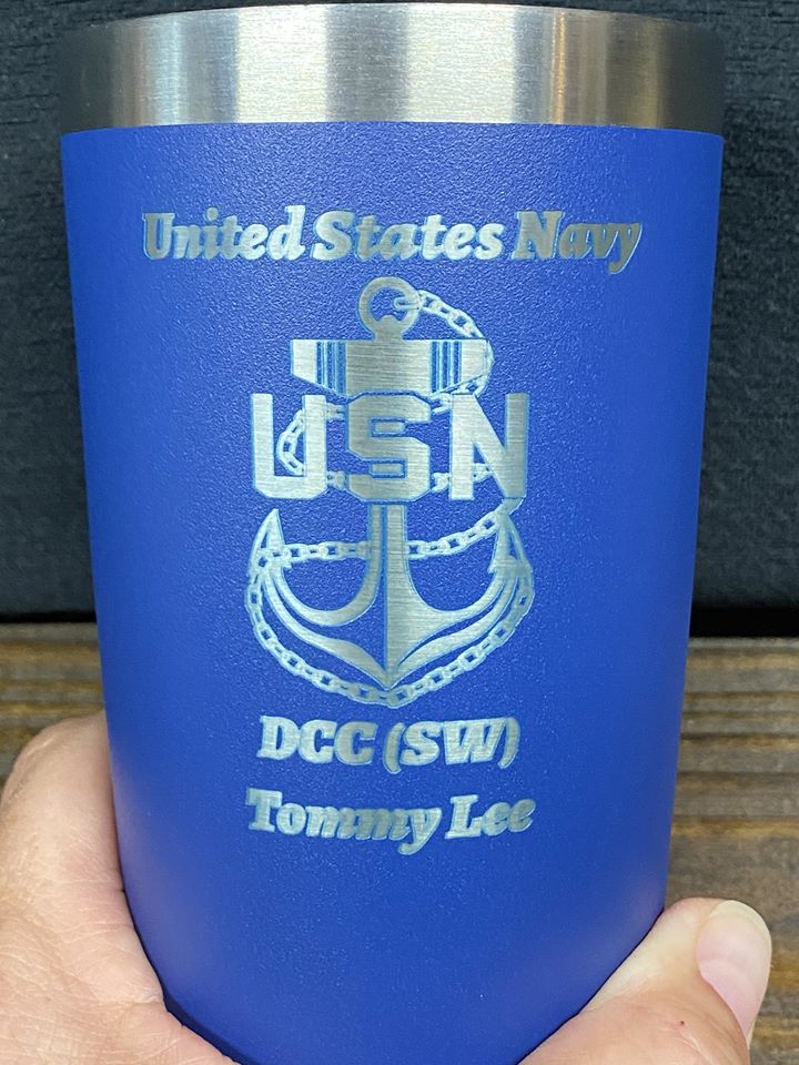 NAVY COFFEE Tumbler